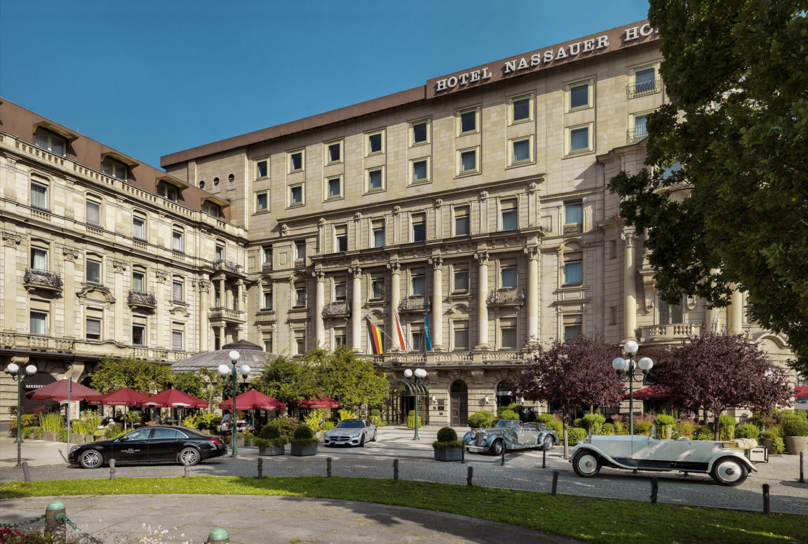 Hotel Nassauer Hof is a gay and lesbian friendly hotel in Wiesbaden.