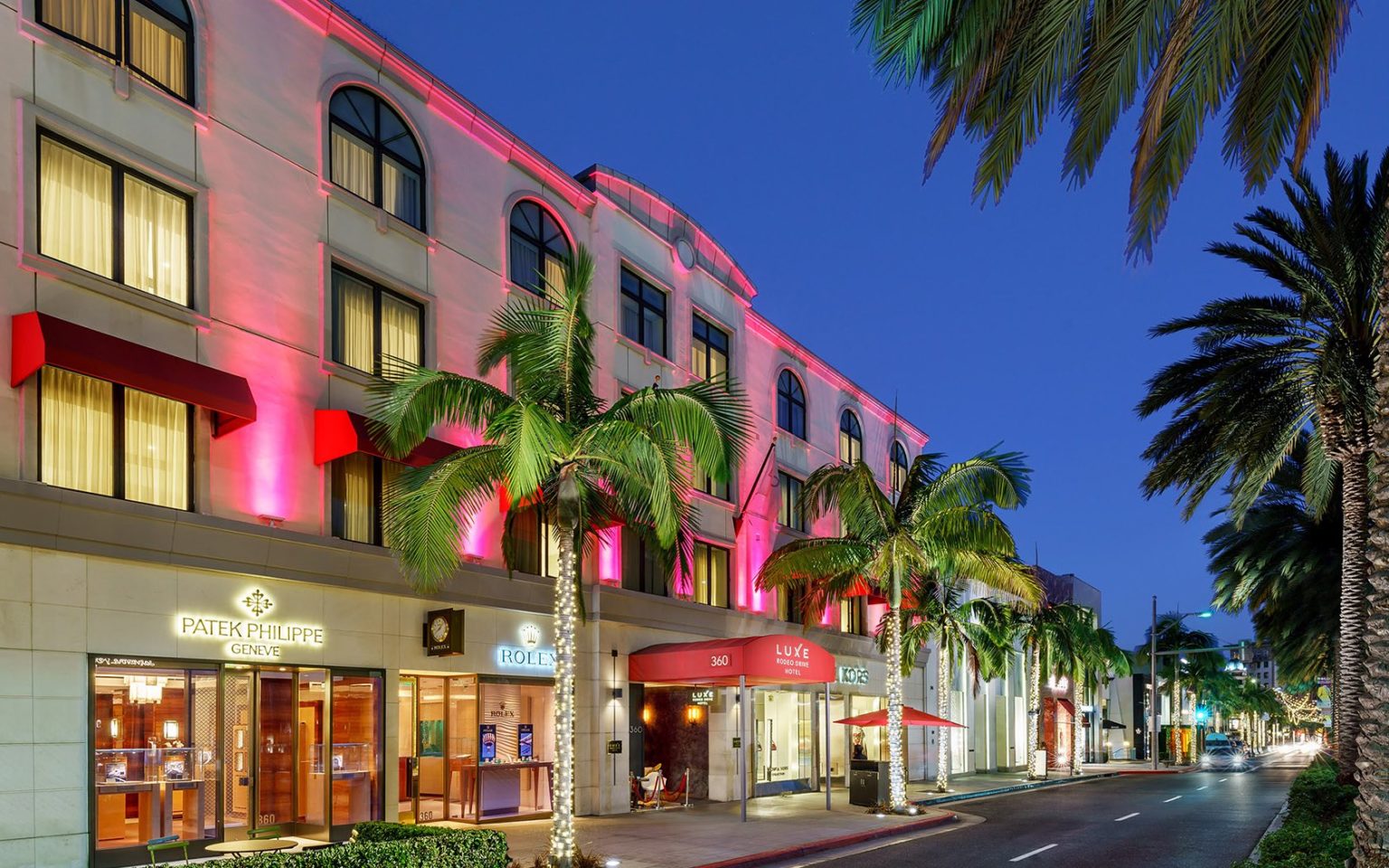 Luxe Rodeo Drive Hotel is a gay and lesbian friendly hotel in Beverly Hills